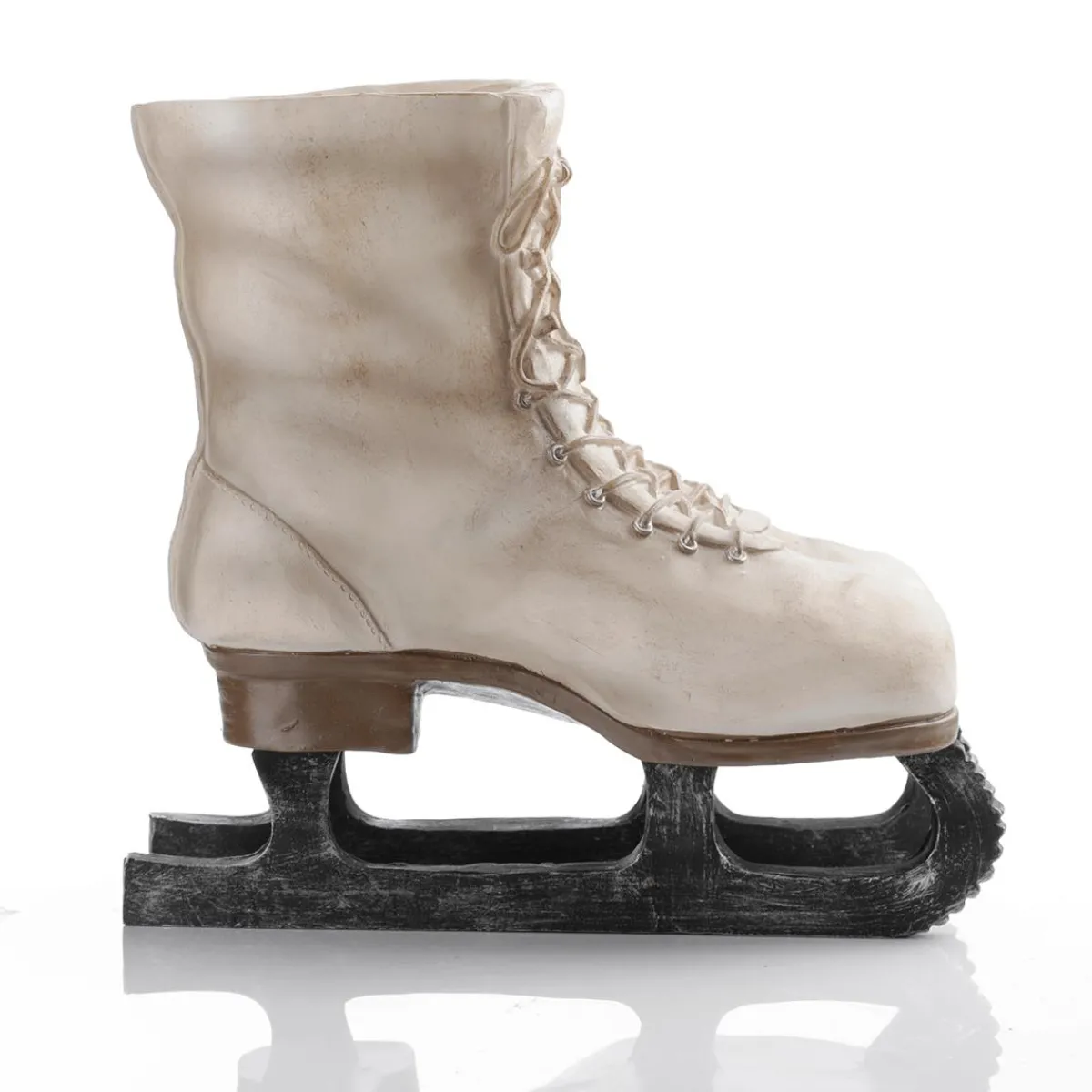 Clearance DecoWoerner Deko Schlittschuhe 27 Cm weiß