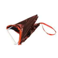 Outlet DecoWoerner Deko Stoff-Faltstern Kupfer Mit Reißverschluss, 40 Cm braun
