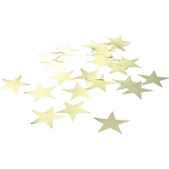 New DecoWoerner Deko Streusterne , 10 Cm Ø, 25 Stück gold