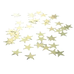 New DecoWoerner Deko Streusterne , 10 Cm Ø, 25 Stück gold