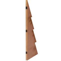 New DecoWoerner Deko Tanne Holz 140 Cm Hoch Naturholz