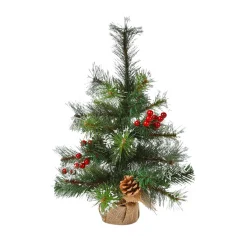 Hot DecoWoerner Deko Tannenbaum Im Jutesäckchen 45 Cm grün