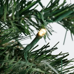 Hot DecoWoerner Deko Tannenbaum Mit LED Und Jutesack 60 Cm grün