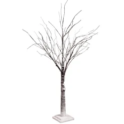Hot DecoWoerner Deko-Baum Beschneit 125 Cm braun