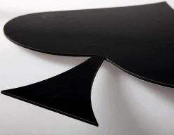 Discount DecoWoerner Deko-Display Pik Spielkartenfarbe 50 X 47 Cm schwarz