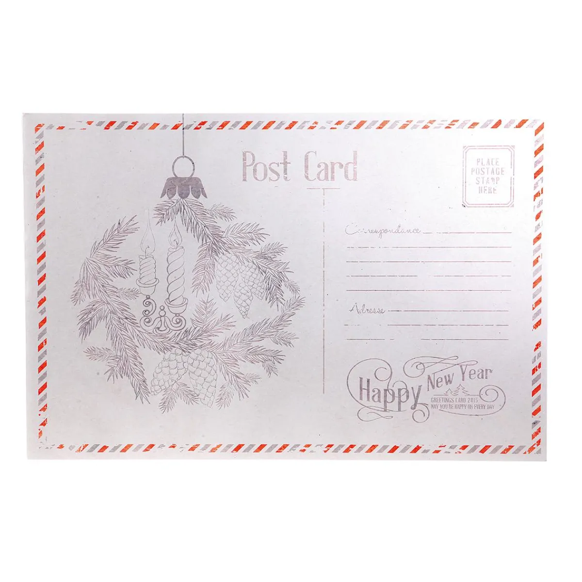 New DecoWoerner Deko-Display Postkarte 40 X 60 Cm mehrfarbig