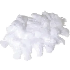 Discount DecoWoerner Dekofedern , 20 G weiß
