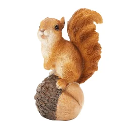 Online DecoWoerner Dekofigur Eichhörnchen Mit Eichel 13 X 9 X 6 Cm (H X B X T) braun