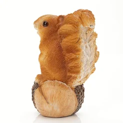 Online DecoWoerner Dekofigur Eichhörnchen Mit Eichel 13 X 9 X 6 Cm (H X B X T) braun