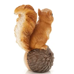 Online DecoWoerner Dekofigur Eichhörnchen Mit Eichel 13 X 9 X 6 Cm (H X B X T) braun