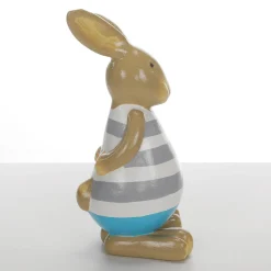 New DecoWoerner Dekofigur Osterhase , 39 Cm blau