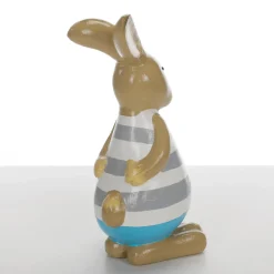 New DecoWoerner Dekofigur Osterhase , 39 Cm blau