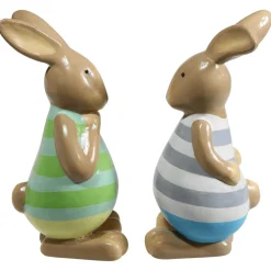 Outlet DecoWoerner Dekofigur Osterhase , 39 Cm grün