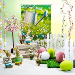 Outlet DecoWoerner Dekofigur Osterhase , 39 Cm grün