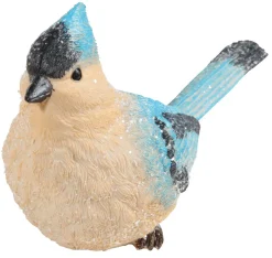 Outlet DecoWoerner Dekofigur/Vogel Für Haus Und Garten, Buchfink blau