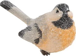 DecoWoerner Dekofigur/Vogel Für Haus Und Garten, Kohlmeise Beige