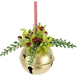 Online DecoWoerner Deko-Glocke Zum Hängen 13,5 Cm Ø gold