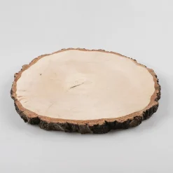Hot DecoWoerner Deko-Holz-Birkenscheibe Ca. 30 Cm Ø Naturholz