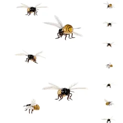 Hot DecoWoerner Dekokette "Bienen" schwarz