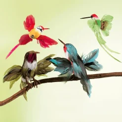 Hot DecoWoerner Deko-Kolibris, 3 Stück, blau