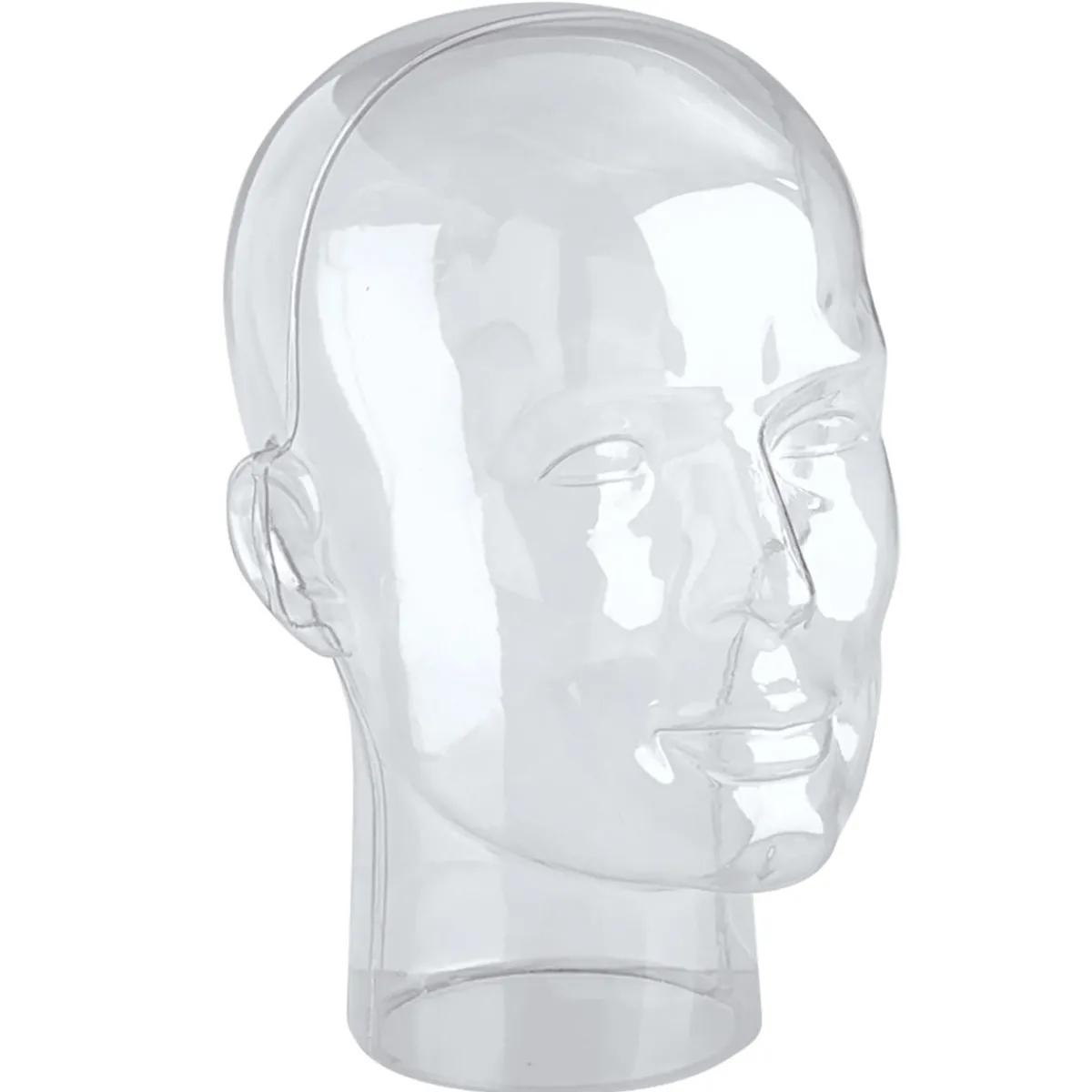 Hot DecoWoerner Dekokopf, Herr, Klar transparent