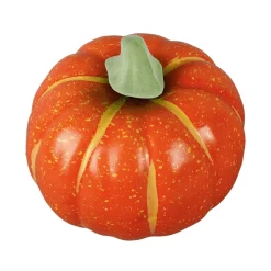 DecoWoerner Deko-Kürbis 15 Cm Ø orange