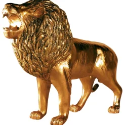 Outlet DecoWoerner Deko-Löwe 140 Cm Lang, gold