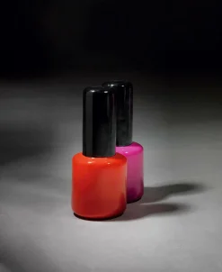 Discount DecoWoerner Deko-Nagellack 50 Cm, Pink-schwarz rosa