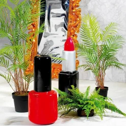 New DecoWoerner Deko-Nagellack 50 Cm, -schwarz rot