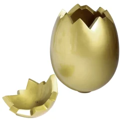 Discount DecoWoerner Deko-Osterei, 70 Cm Lang, gold