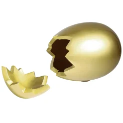 Discount DecoWoerner Deko-Osterei, 70 Cm Lang, gold
