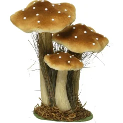 Clearance DecoWoerner Deko-Pilz 26 Cm gelb