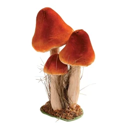 New DecoWoerner Deko-Pilz, 27 Cm Hoch orange