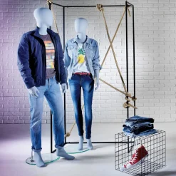 Online DecoWoerner Dekorahmen Aus Metall, 200 Cm Hoch schwarz