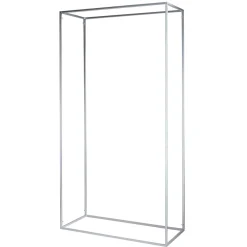 Outlet DecoWoerner Dekorahmen Aus Metall, 200 Cm Hoch silber