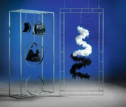 Outlet DecoWoerner Dekorahmen Aus Metall, 200 Cm Hoch silber