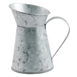 Outlet DecoWoerner Dekoratives Milchkännchen Mit Griff 10 Cm Grau