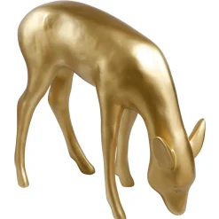 Clearance DecoWoerner Deko-Reh äsend 75 Cm Hoch, Metallic gold