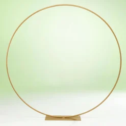 New DecoWoerner Dekoring Aus Metall, 190 Cm Ø gold