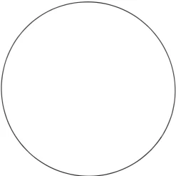 DecoWoerner Dekoring Aus Metall, 80 Cm Ø schwarz