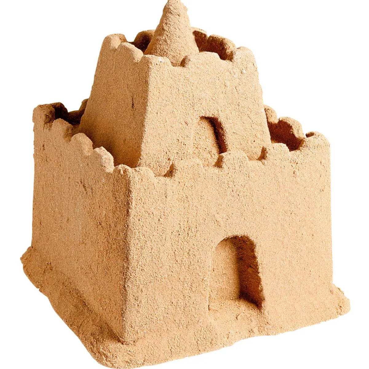 Discount DecoWoerner Deko-Sandburg 40 Cm Hoch braun