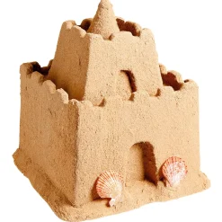 Discount DecoWoerner Deko-Sandburg 40 Cm Hoch braun