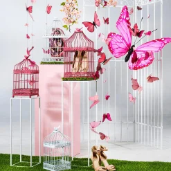 Online DecoWoerner Deko-Schmetterling Pink, 30 Cm rosa