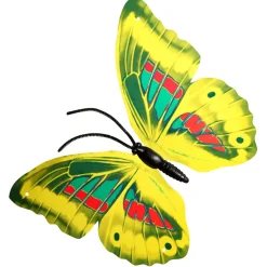 New DecoWoerner Deko-Schmetterlinge 40 Cm 3 Stück gelb
