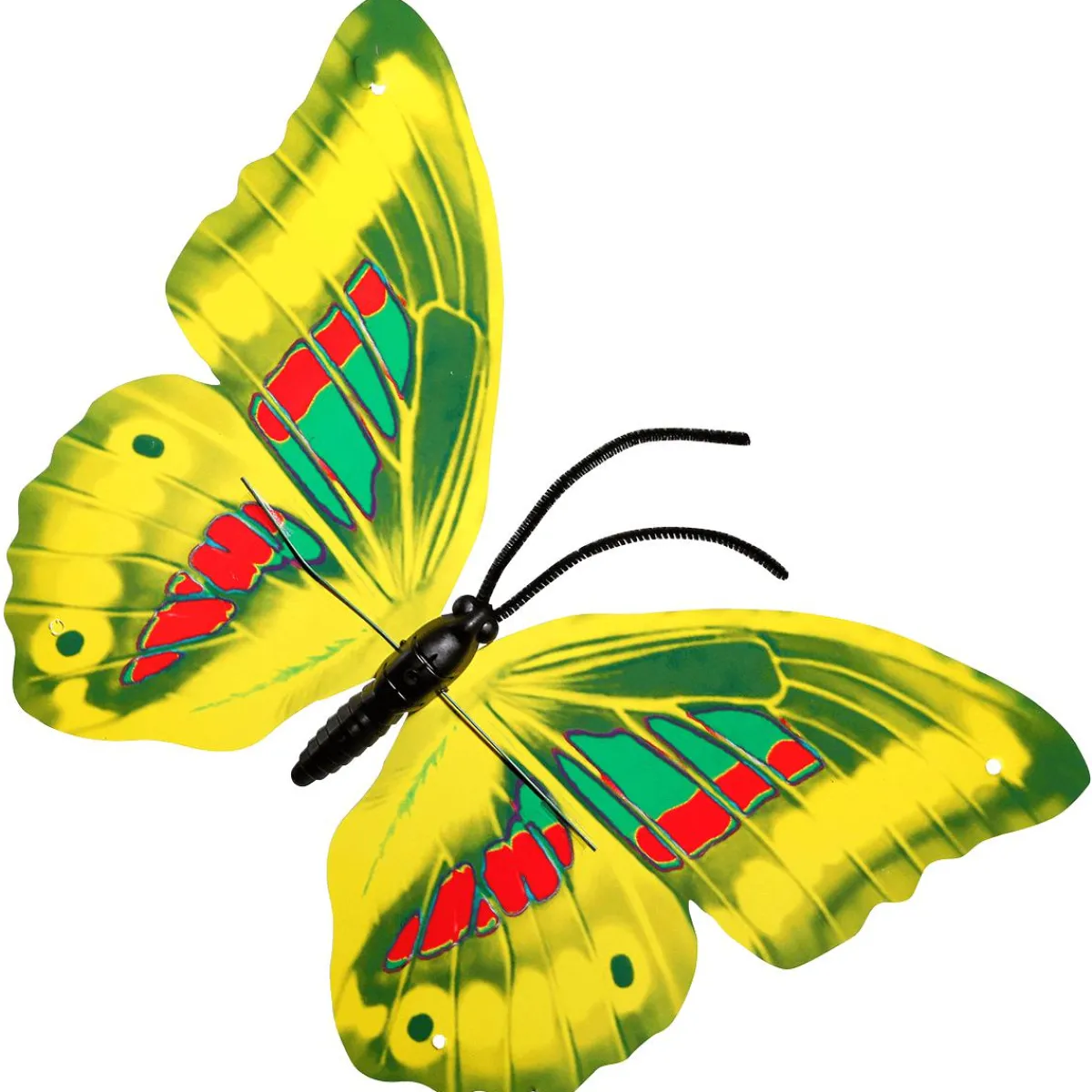 New DecoWoerner Deko-Schmetterlinge 40 Cm 3 Stück gelb
