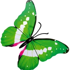 Online DecoWoerner Deko-Schmetterlinge 40 Cm 3 Stück grün