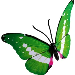 Online DecoWoerner Deko-Schmetterlinge 40 Cm 3 Stück grün