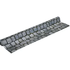 New DecoWoerner Dekostoff “Kopfstein“ 150 Cm Breit Grau