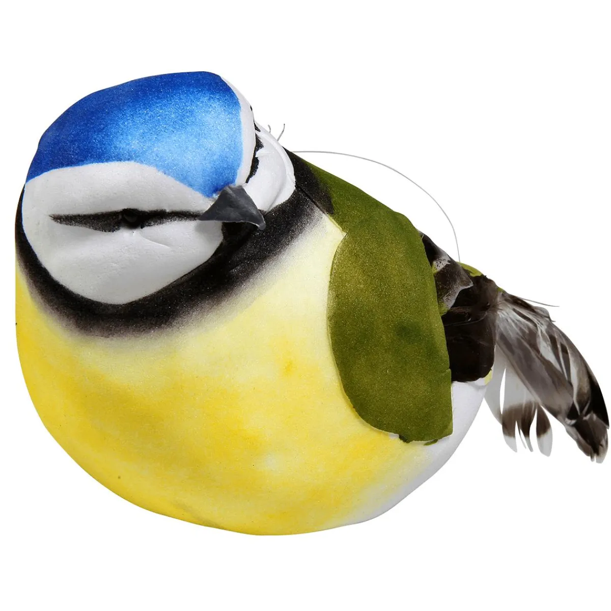 Sale DecoWoerner Dekovogel Grün Gelb 19 Cm blau