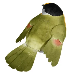 New DecoWoerner Dekovogel -orange 19 Cm grün